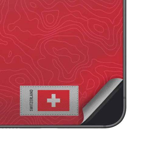 Switzerland Soccer Flag Galaxy S24 Plus Skin